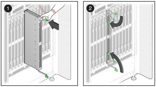 image:Figure shows the CMU being installed. 