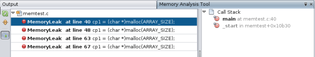 image:Memory analysis tool window