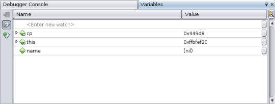 image:Variables window