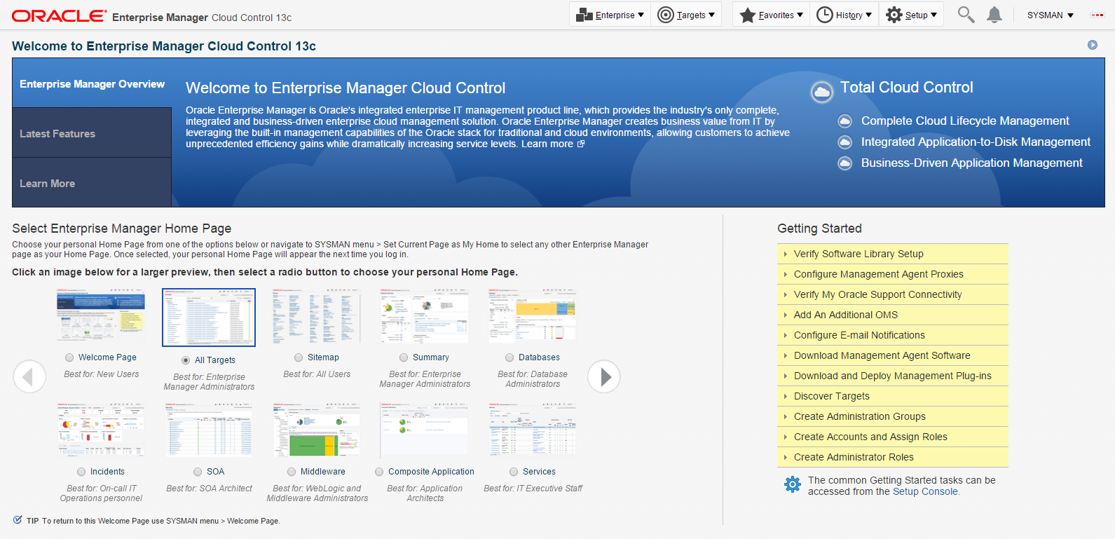 Using Cloud Control With Jd Edwards Enterpriseone 