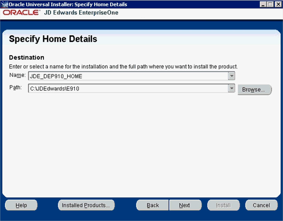 Surrounding text describes oui_dep_svr_specify_home.gif.