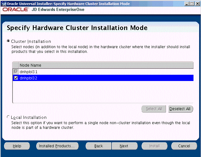 Surrounding text describes rac_spec_hardware_cluster.gif.