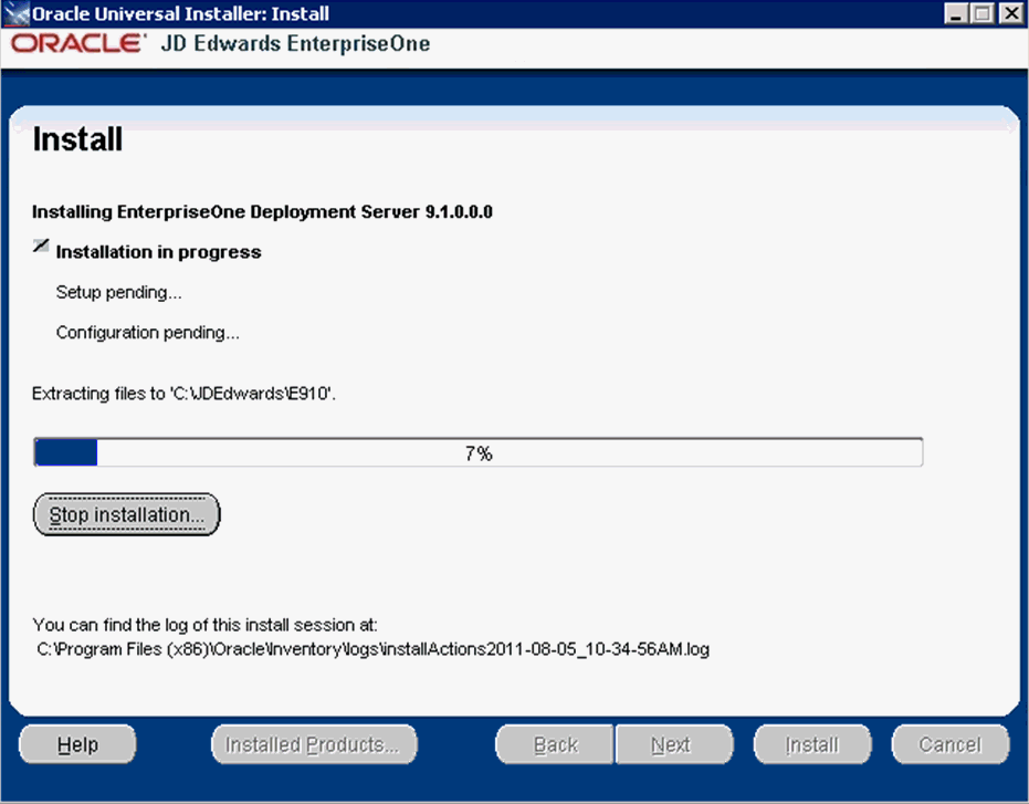 Surrounding text describes oui_dep_server_e1_progress.gif.