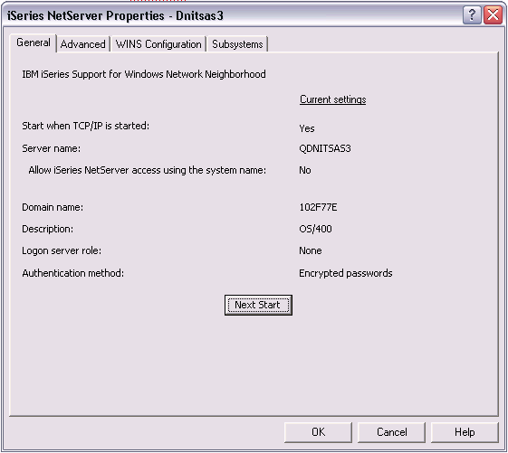 Surrounding text describes next_start_button.gif.