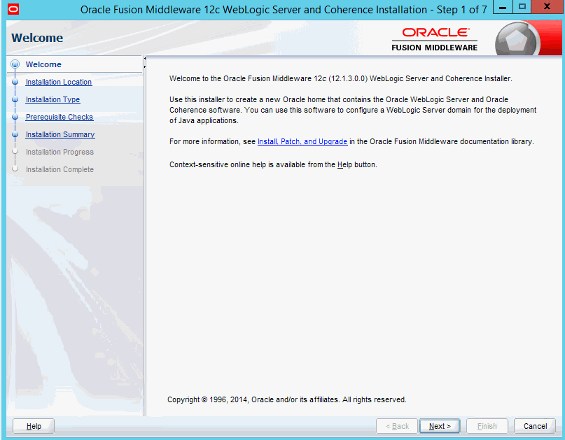 download weblogic 12c for windows 64 bit