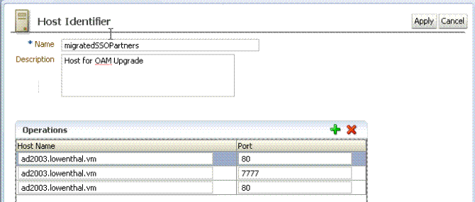 Host Identifier for migratedSSOPartners