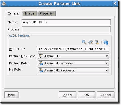 Create Partner Link Dialog
