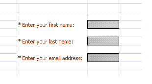 ADF Label Components Providing End-User Instruction