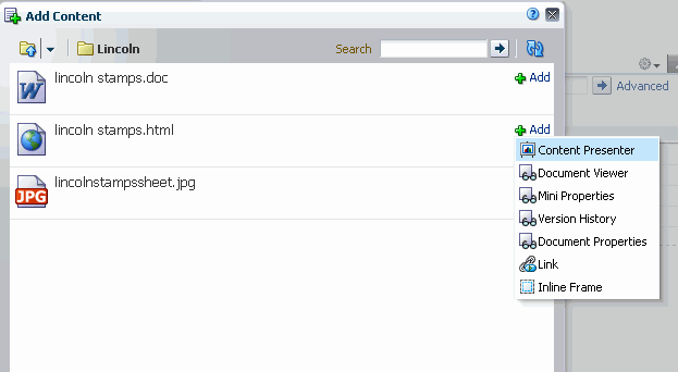 Add Menu for HTML File