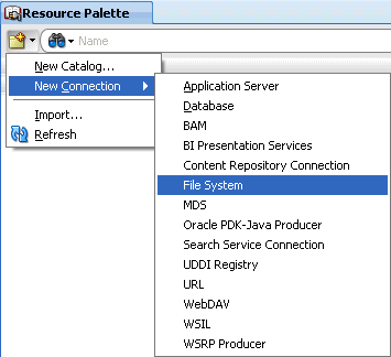 Creating File System connection #1