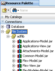 File System connection example #3.