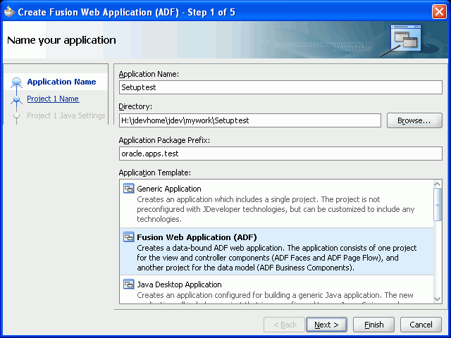 Naming Your Application