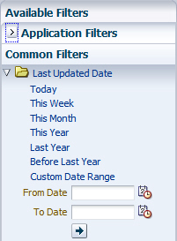 Common Search Filters