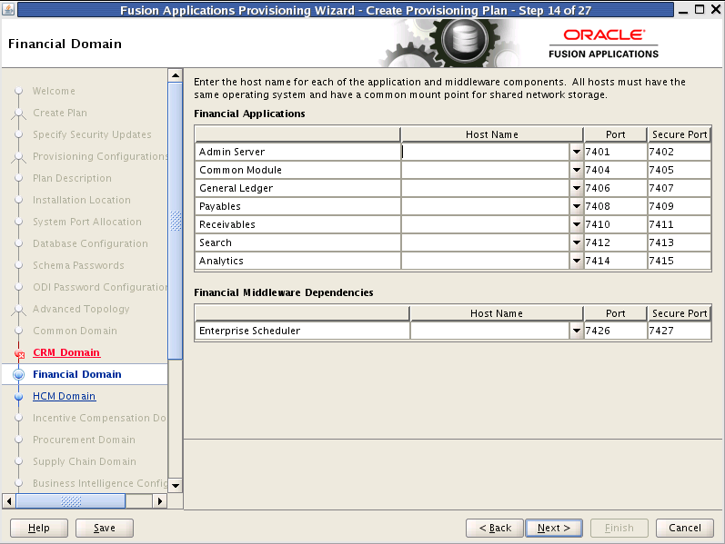 Financial Domain described in the surrounding text.
