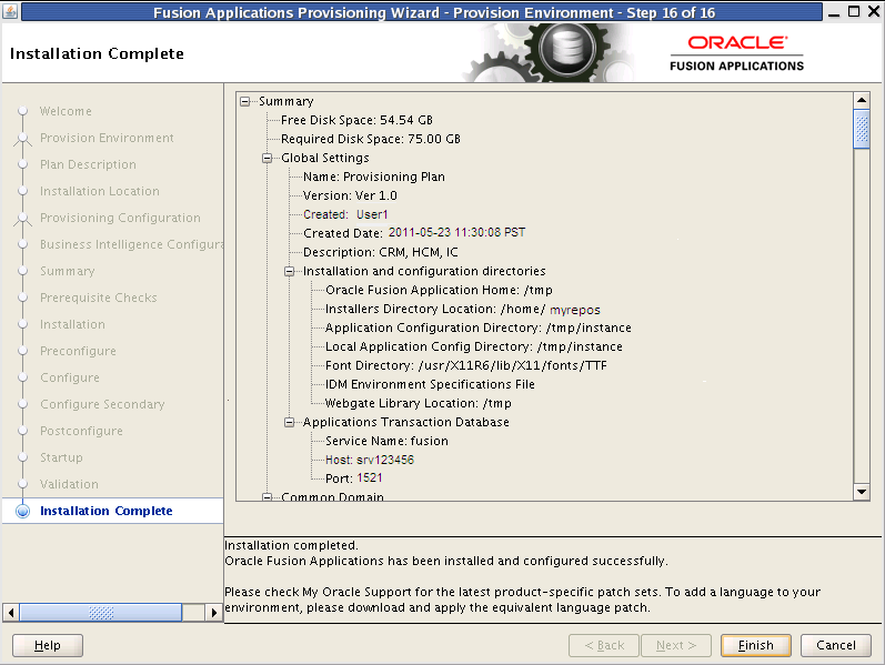 Complete Screen. Described in surround text.