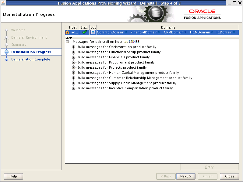 Progress Screen. Described in surround text.