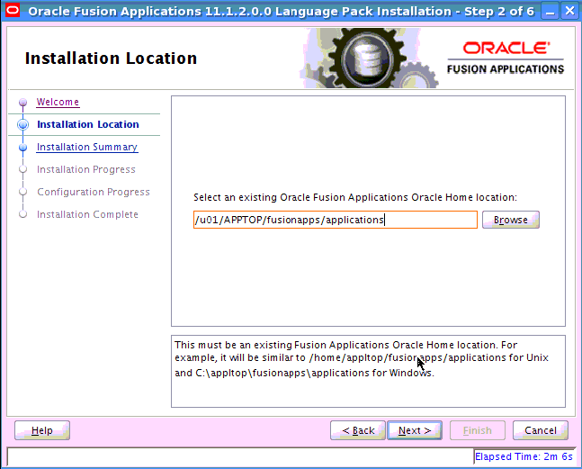 Installation Location