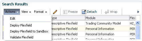 deploying a flexfield to a sandbox