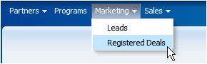 Navigator buttons and menu