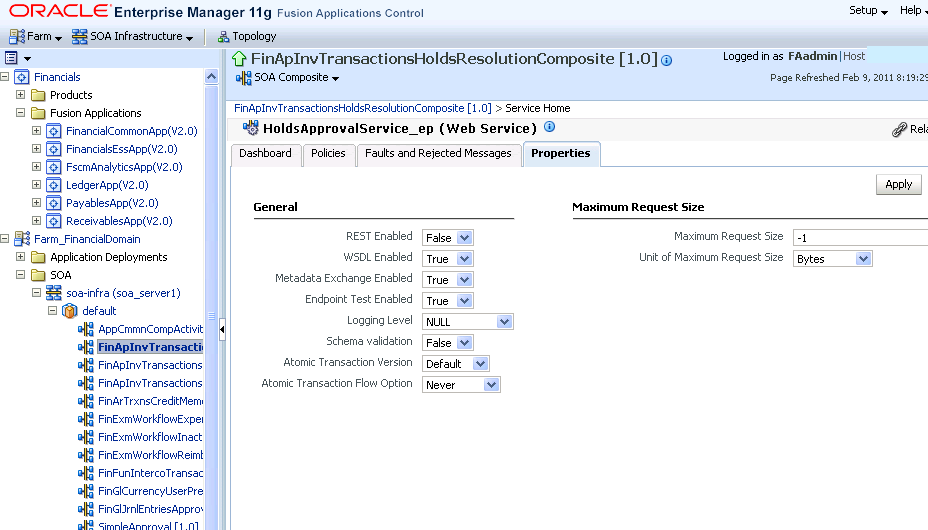 Changing binding component values