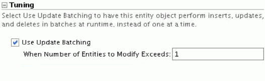 Entity Object Editor - Tuning