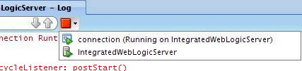 Stopping the Integrated WebLogic Server