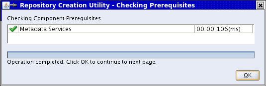 Checking Component Prerequisites