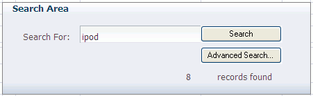 Runtime view of a form in an integrated Excel workbook