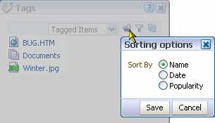 Settings dialog box