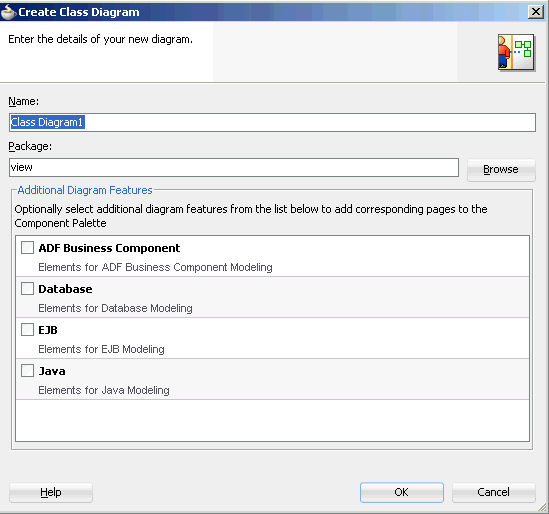 create class diagram