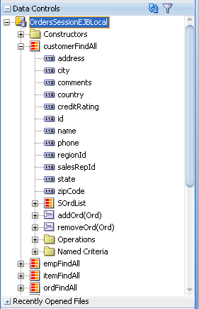 High-level nodes for a data control