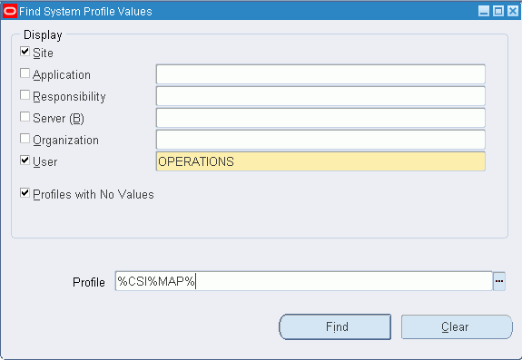 Profile values