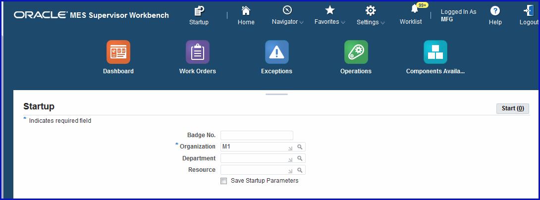 Oracle Manufacturing Execution System for Discrete Manufacturing User's  Guide