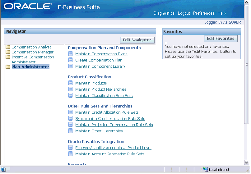 Oracle Incentive Compensation User Guide