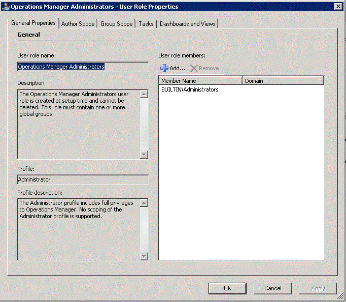 Ops Manager Admin Console