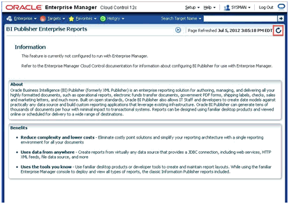Enterprise Managerの事前統合