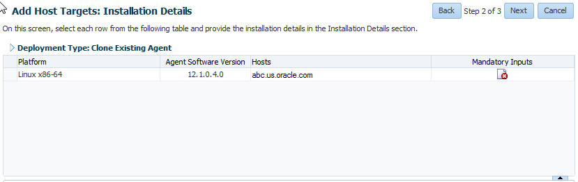 add_host_wiz_inst_details_clone.jpgについては周囲のテキストで説明しています。