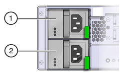 image:Figure showing the AC power supply receptacles.