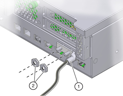 image:Figure showing the AC power supply receptacles.