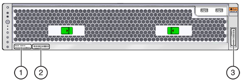 image:A figure showing the location of the serial number on the chassis.