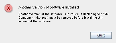 image:Hay instalada otra versión del software.