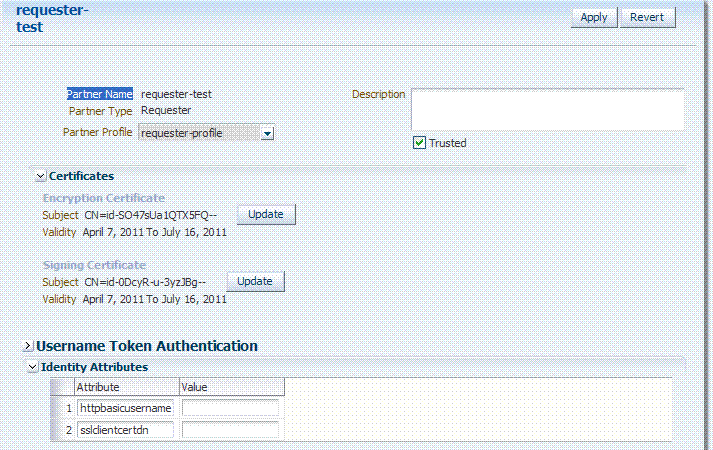 Defined Requester Partner