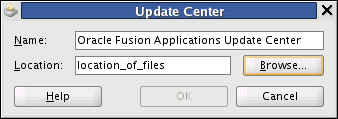 Adding a New Update Center