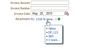 Attachment Field in a Pg or Pg Segment