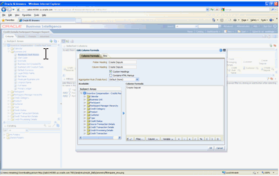 This screen shot shows the process of adding a new column to embed the URL.