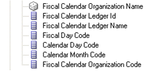 This screen shot is a continuation of the example of a dimension with extra attributes.