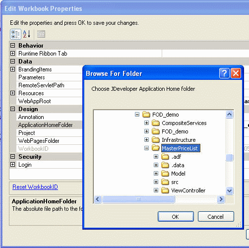 File system folder picker