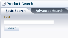 The figure shows basic search tab of MPL web application.