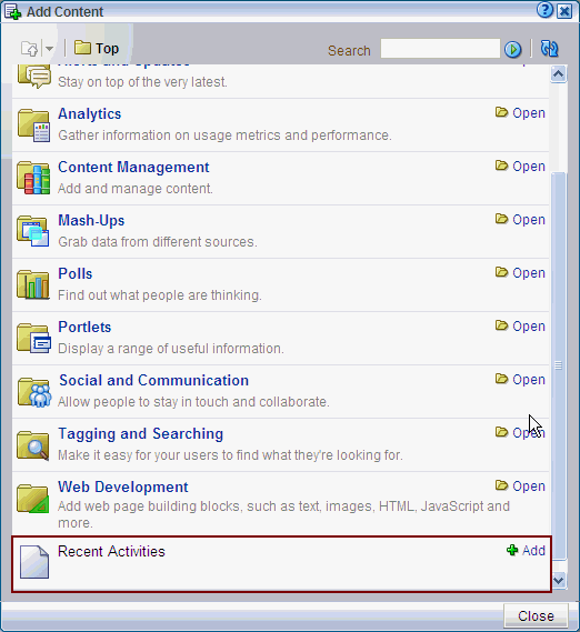 Notes Task Flow in the Resource Catalog