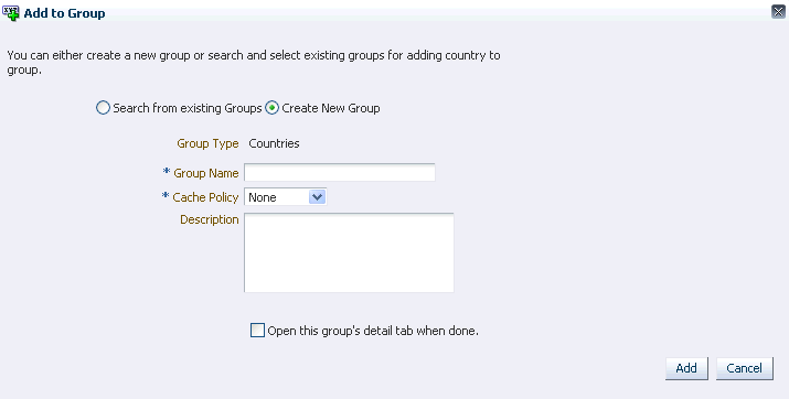 An Add to Group dialog is shown.